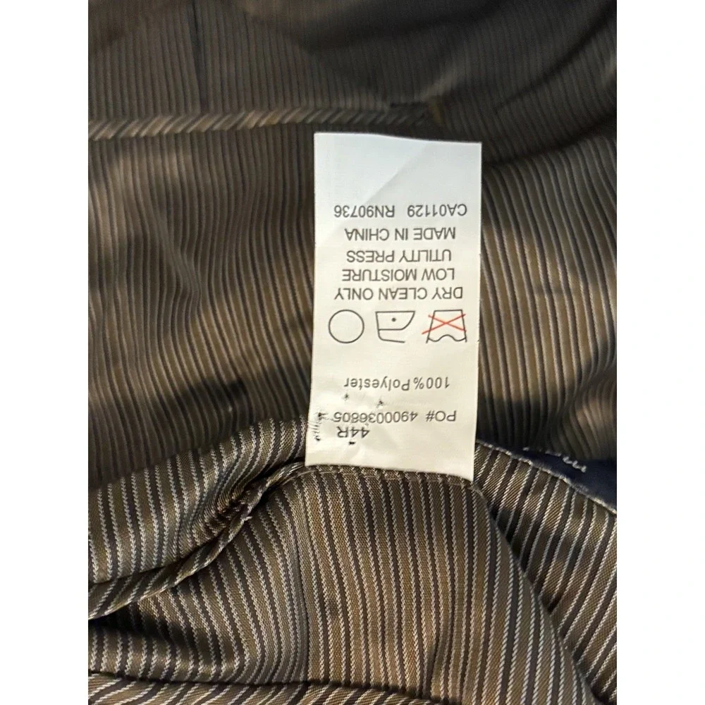 Ralph Lauren Blazer Mens 44R Brown 'Ralph Ralph Lauren' Sport Coat Warm Leisure